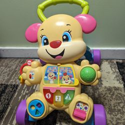 Fisher-Price Laugh & Learn Baby & Toddler Toy Smart Stages Learn with Sis Walker, Educational Music Lights and Activities


