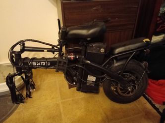 Foldable Electric Bike for Adults and Teens, Folding E-Bike with 750W Peak Motor, 14" Mini Ebike with 48V Removable Battery, Commuter Electric Bicycle
