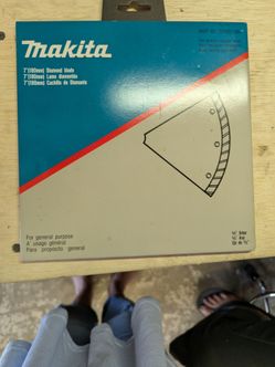 Makita 7-in diamond blade