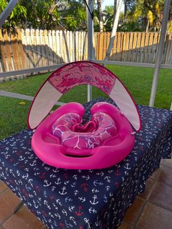 New Baby Pool Float with Sun Canopy