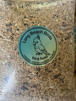 Exotic bird seed. small hookbill mix.
