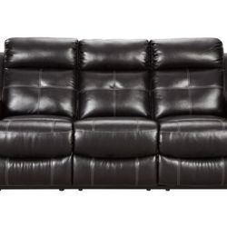 LED LIGHTING RECLINING COUCH !