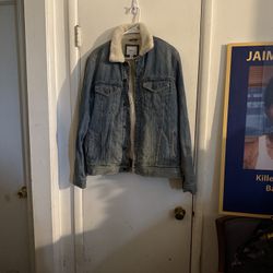 Old Navy Blue Jean Jacket Sz Medium 