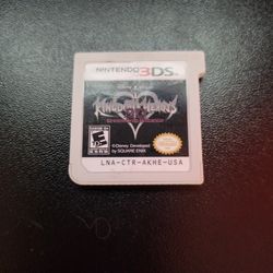 Kingdom Hearts Dreamdrop Distance 3DS Game Cartridge