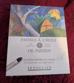 Sennelier oil pastels set of 24 landscape colors (unopened / brand new)