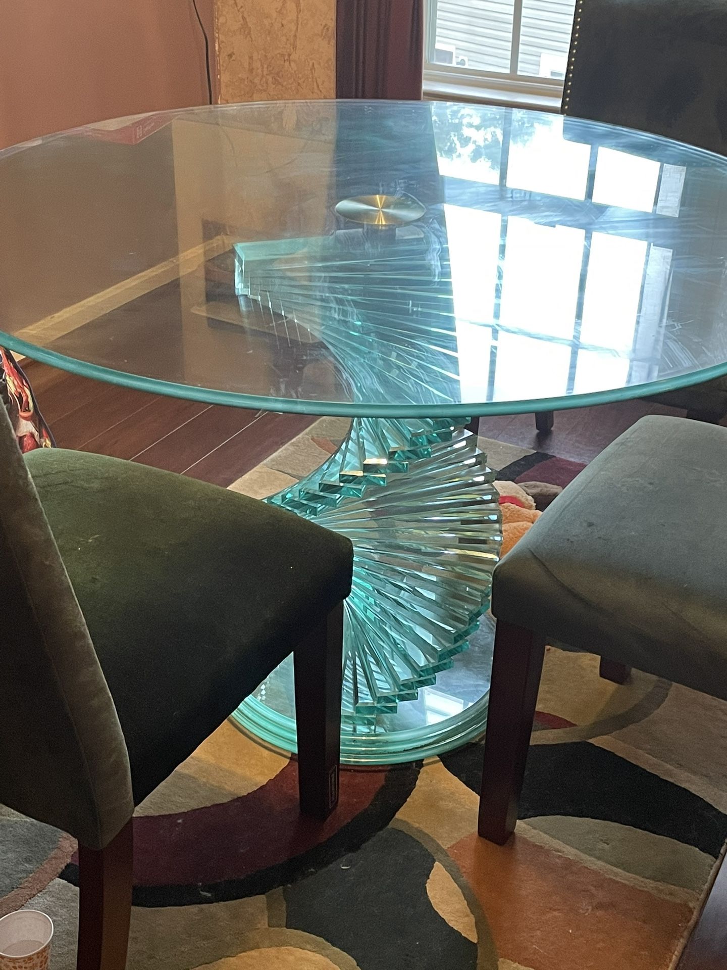 Swivel unique Looking Dining Table
