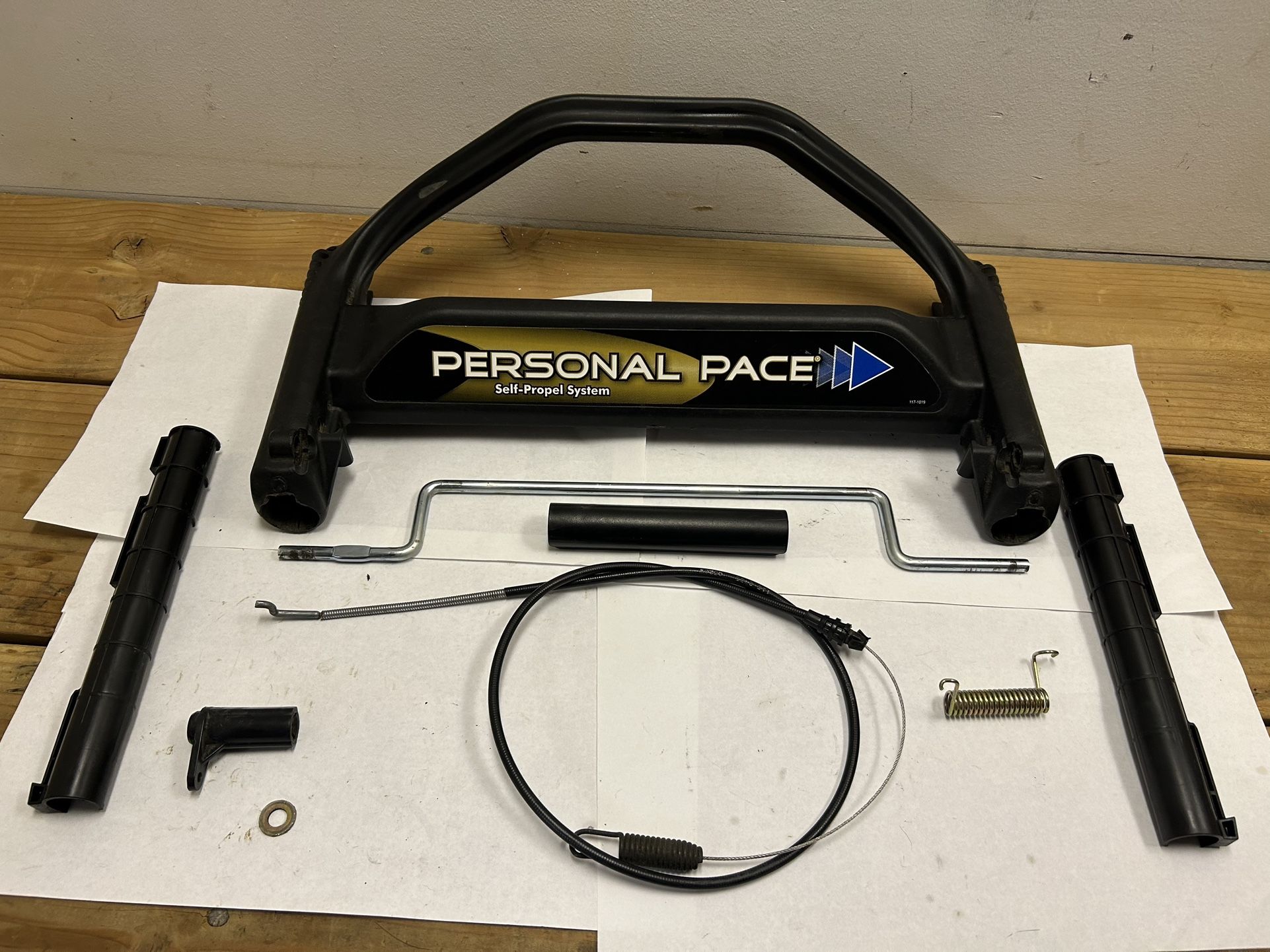 Toro 22"Personal Pace Lawn Mower Control Handle - Complete Assembly