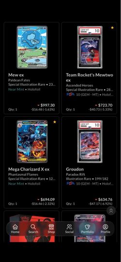 Selling some of my card collection! Pokemon and One Piece!