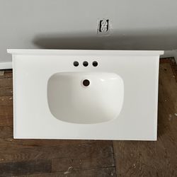 New 30in Bathroom Sink Vanity Counter Top