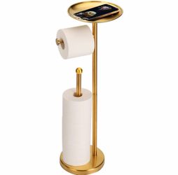 Toilet Paper Holder with Tray
