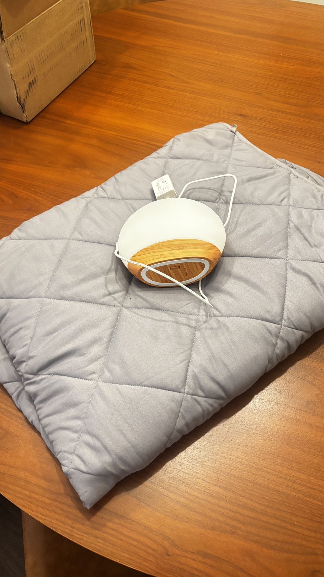 Weighted Blanket And Morning Light
