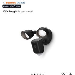 Ring Floodlight Cam Wired Plus