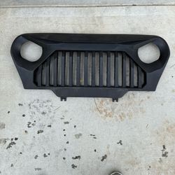 2004 Jeep Wrangler TJ front Black Grill.