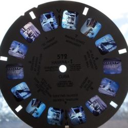 Rare Vintage 1940s Sawyer's View-Master Havana Cuba Stereoscope Reel #572