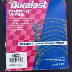 Duralast Ignition Spark Plug Wire Set 4633 – New