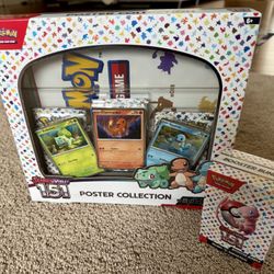 151 Poster Collection and Booster Bundle