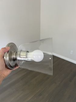 Satin Nickel Ceiling Light