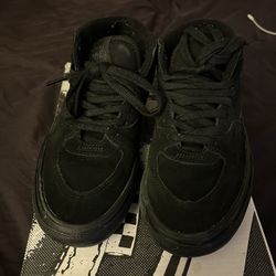 Vans, halfcabs, black, size 6.5