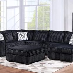 Sectional 3650 Black ❤️