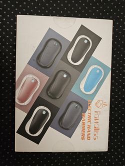 Fangliss Electric Hand Warmers. Rechargeable Flexible Design. New In Box. 2 Pack
