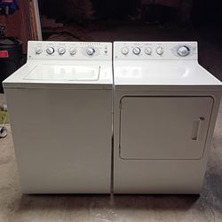 General Electric washer and dryer