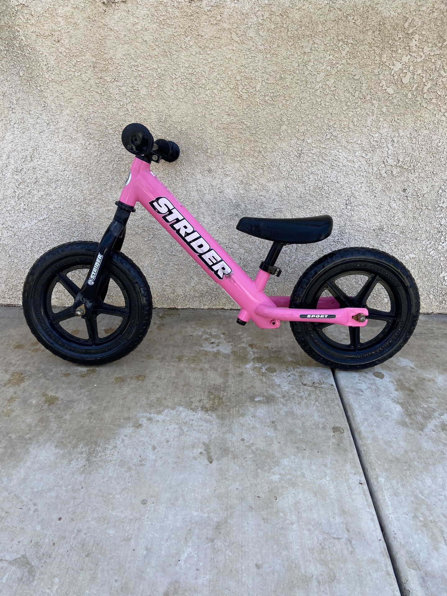 Pink Strider Bike