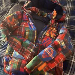 Polo Rare Aztec Jacket Meduim 220$