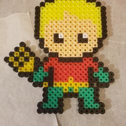 Aquaman Perler Beads