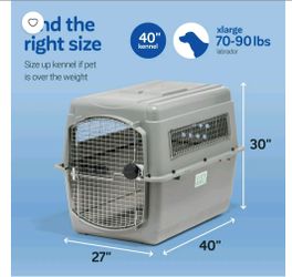 XLarge Dog Travel Kennel Crate 40 Inch