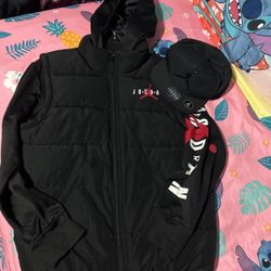 Jordan Zipper hoodie, jacket with hat