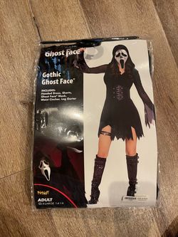 🎃 GOTHIC GHOST FACE HALLOWEEN COSTUME 👻🔪✨