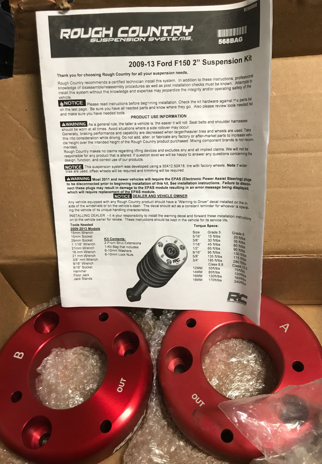 Rough Country Leveling Kit