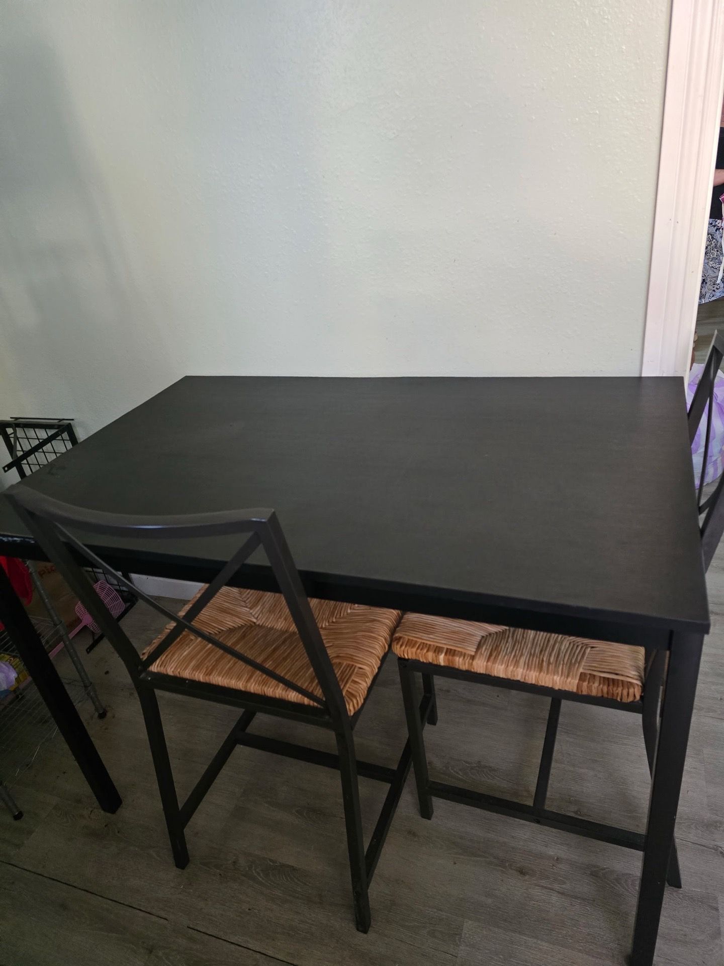 Dining table and chairs