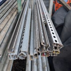7/8" x 10' stainless steel strut 10 ft length I have 4 - 10' for $30 each and cutoffs 5' to 8'5"at $3 a foot