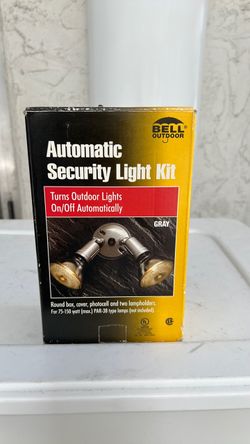 Brand new automatic, security light kit