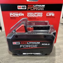 MILWAUKEE M18 REDLITHIUM FORGE XC8.0 BATTERY PACK