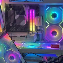 🔥 White Ryzen X3D Gaming PC — New Build in Progress! 🔥 Complete and Ready!