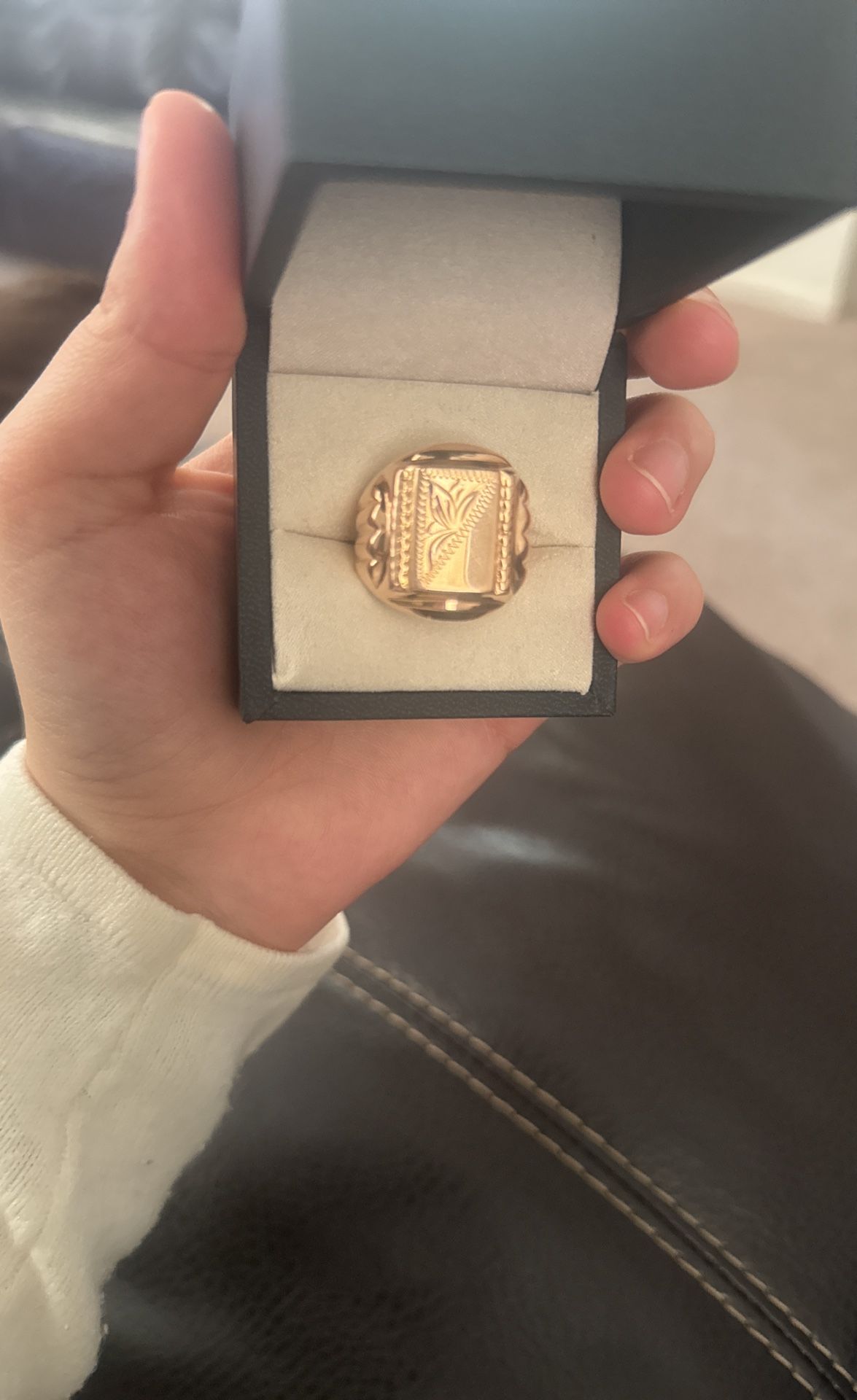 Pure Russian Gold Men’s Ring