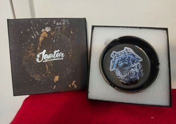 New Faded 'Til Black Ceramic Jeeter  Ashtray.