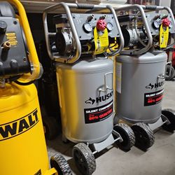 Husky 20 Gallon 165psi Quiet Air Compressor