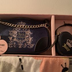 Juicy Couture Wristlet & Mini Heart Coin Purse