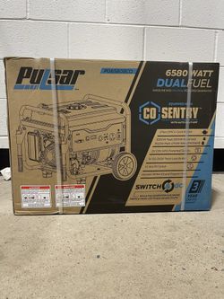 Generator Pulsar 6,580/5,300 -Watt Dual-Fuel Gasoline and Propane with Recoil Start