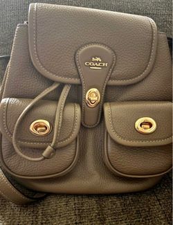 Coach mini backpack