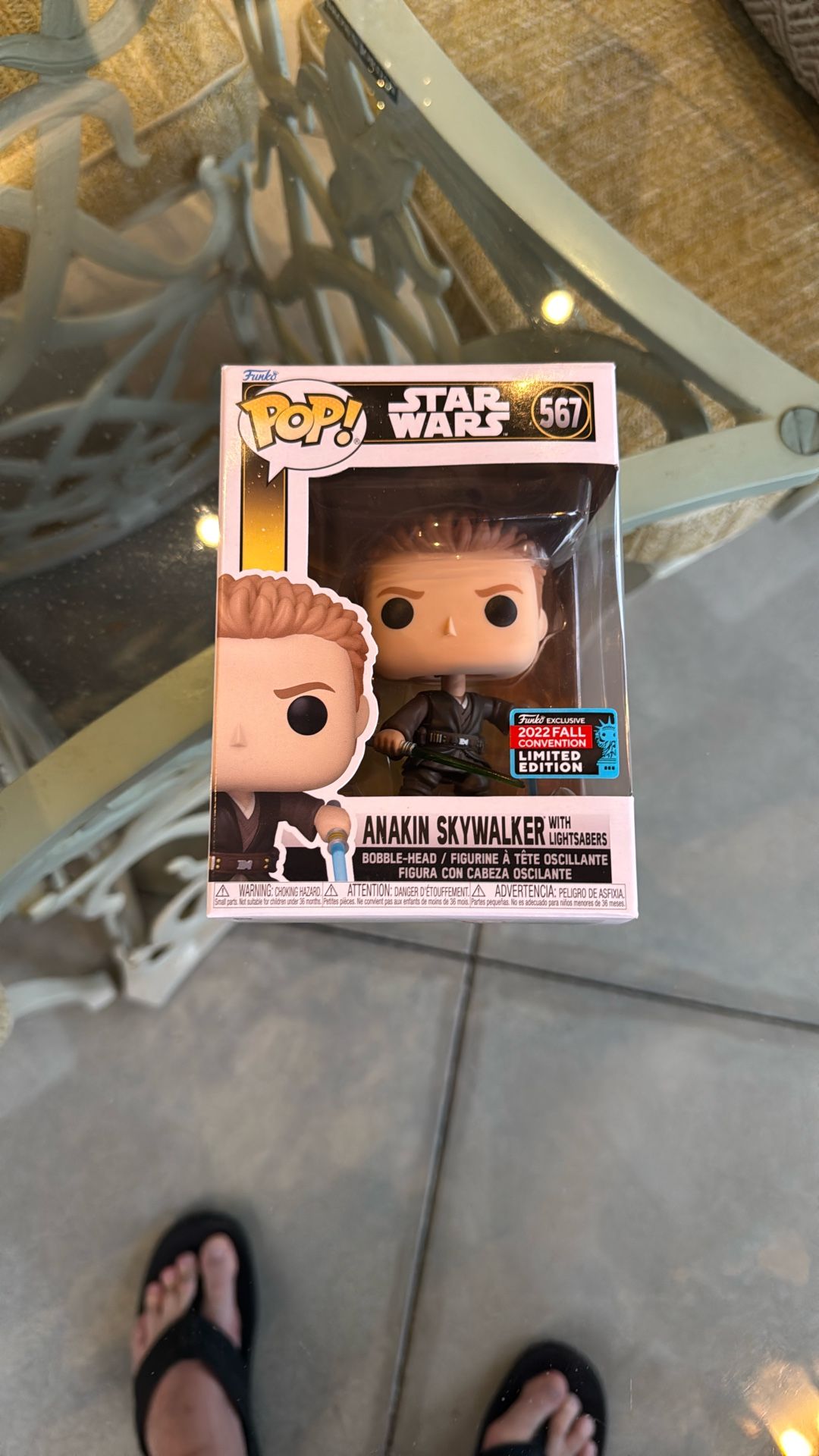 Funko Pop Star Wars Anakin With Sabers Exclusive