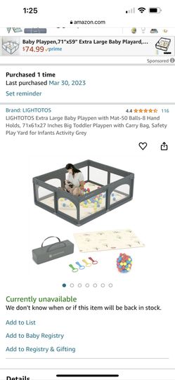 Large Play Pen
