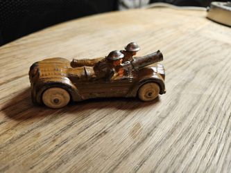 Antique Barclay Manoil WWI Lead Military Vehicle