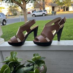 Michael Kors Collection, High-End Leather Heels, Nine
