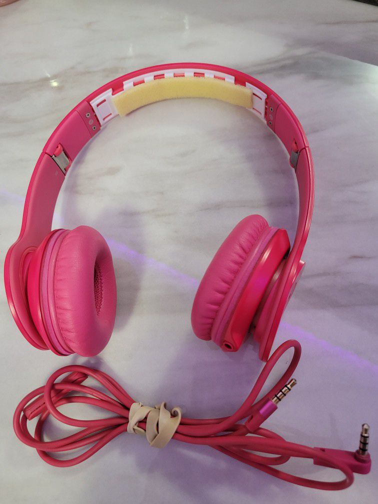 Beats By Dr. Dre Solo Wired Headphones Pink