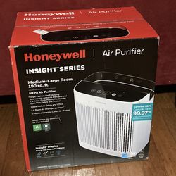 Honeywell Insight 190' Medium-Large Rooms HEPA HPA5100WV1 Air Purifier White