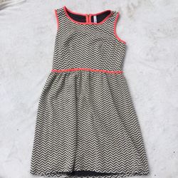 Xhiliration Zebra Striped Dress